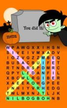 Halloween Word Search Game游戲截圖4