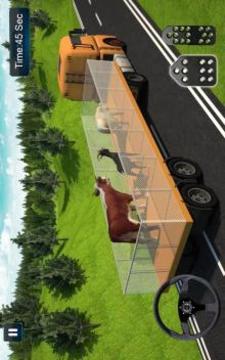 PK Animal Transport - Farm Animal Transport Truck游戏截图5
