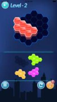 Hexa - block puzzle legend游戲截圖5