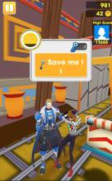 Subway Ladybug Surf Rush Rail 3D游戲截圖5