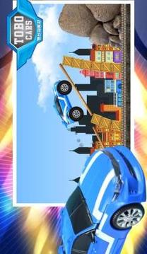 Racing Climb Cars Tobot游戲截圖1