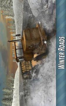 Winter Timber Truck Simulator游戲截圖4
