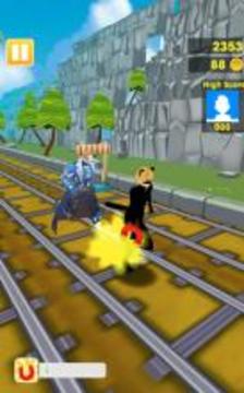 Subway Ladybug Surf Rush Rail 3D游戲截圖2
