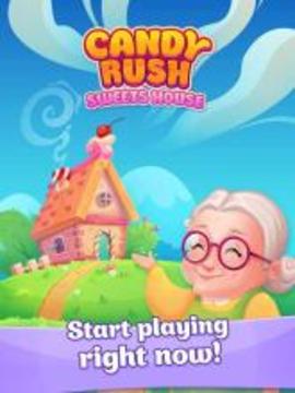 Candy Rush - Sweets House / match-3 game free游戲截圖3