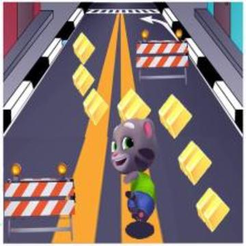 Talking Cat Run City游戲截圖5