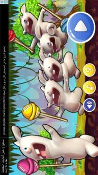 rabbids adventure Candy jump游戲截圖1