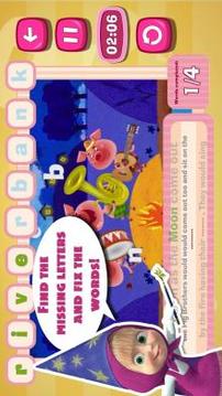 Masha and The Bear Letters游戲截圖1