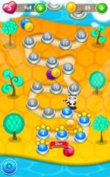 * Bubble Honey Shooter Match 3 Game *游戲截圖4