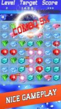 Jewels Star Link - Sweet Diamond Gems Journey游戲截圖3