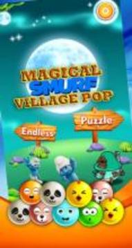 Magical Smurf Village Pop游戲截圖1