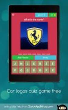 Car logos quiz game free游戲截圖5