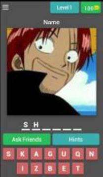 Anime character quiz expert游戲截圖2