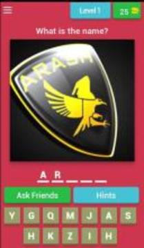 Car logos quiz game free游戲截圖1