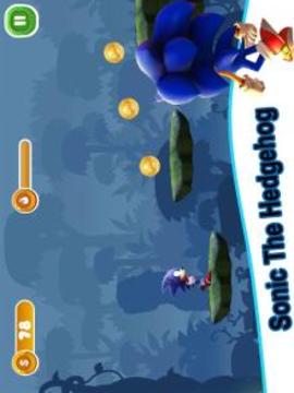 Super sonic subway hedgehog RUNNER Jungle World游戲截圖1