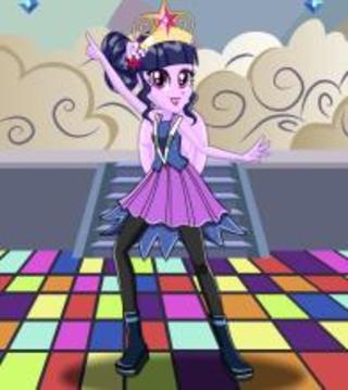 Dress up Twilight Sparkle Dance Magic游戲截圖2
