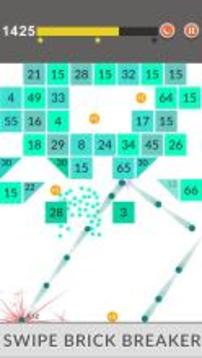 Bricks Breaker Swipe Puzzle游戲截圖2
