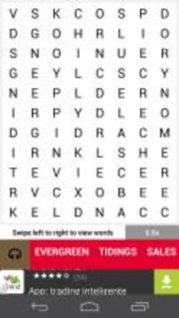 Christmas Word Search Puzzle游戲截圖3