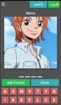 Anime character quiz expert游戲截圖1