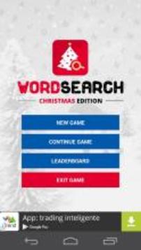 Christmas Word Search Puzzle游戲截圖1