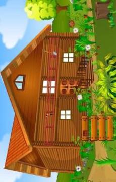 Locked Wooden House Escape游戲截圖3