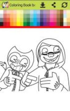 coloring bendy new游戲截圖4