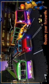 Halloween Party Bus Driver 3D游戲截圖3