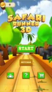 Safari Runner 3D游戲截圖1