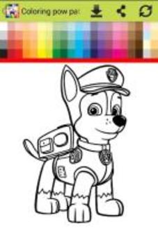coloring pow patr new游戲截圖1