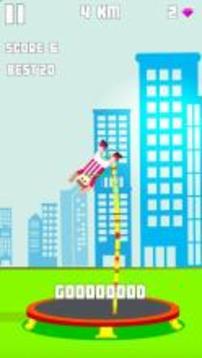 Flip master 3D - trampoline man游戲截圖2