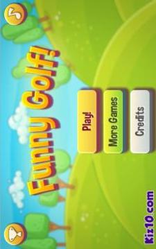 Funny Golf By Kiz10.com游戲截圖1