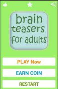 Brain Teasers For Adults游戲截圖1