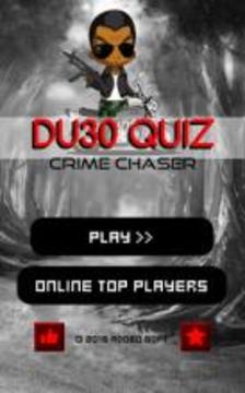 Duterte Crime Chaser Quiz Game游戲截圖1