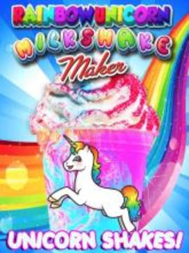 Rainbow Unicorn Milkshake FREE游戲截圖1