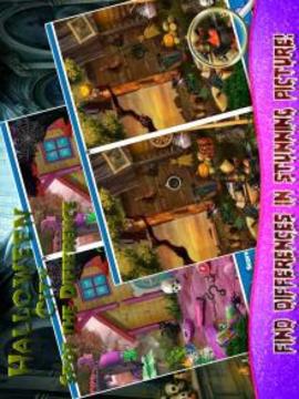 Halloween City Spot the Difference游戲截圖1