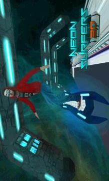 NEON Surfers 3D游戲截圖3