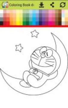 coloring dorae new游戲截圖3