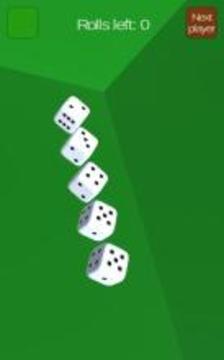 Yatzy Score Sheets & Dice Roller游戲截圖3
