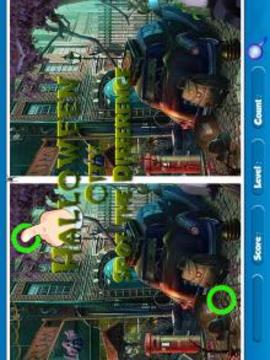 Halloween City Spot the Difference游戲截圖3