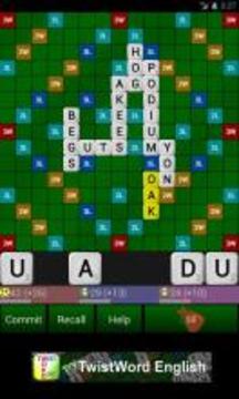 TwistWord - Free Fun Word Game游戲截圖1