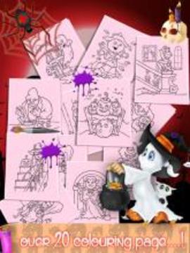 Halloween Coloring Book游戲截圖2