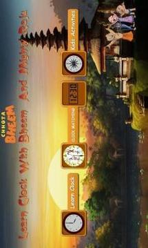 Learn Clock with Bheem游戲截圖4
