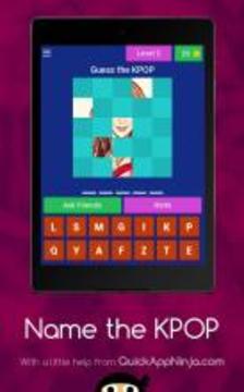 Name the KPOP游戲截圖5