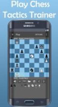 Chess puzzel & tactics trainer游戲截圖1