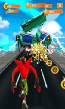 Wold crash Run adventure游戲截圖3