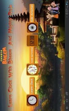Learn Clock with Bheem游戲截圖5