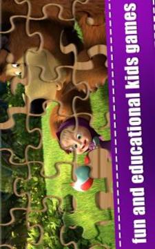 Puzzle Masha Girls Kids游戲截圖4