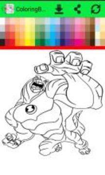 ColoringBook: alien Ben- ten fans游戲截圖2