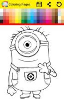 Coloring Book Despicable游戲截圖3