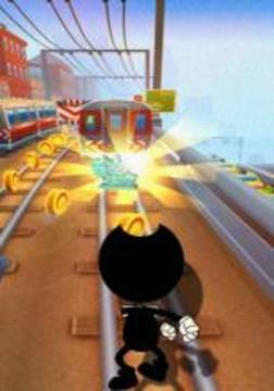Subway Bendy Jungle run : Ink surfer游戲截圖3