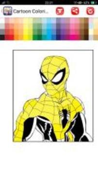 Cartoon Coloring Book For Kids游戲截圖5